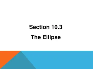Ellipses: Equations, Graphs, and Applications