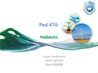 Pediatrics Course Overview for Medical Students