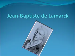 Lamarck - Revolutionary Biologist and Botanist