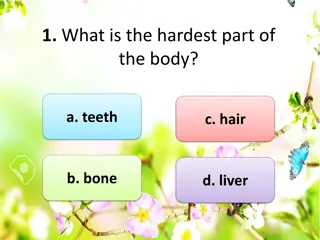 Interesting Human Body Facts Trivia