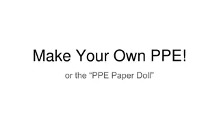 DIY Personal Protective Equipment Paper Doll Tutorial