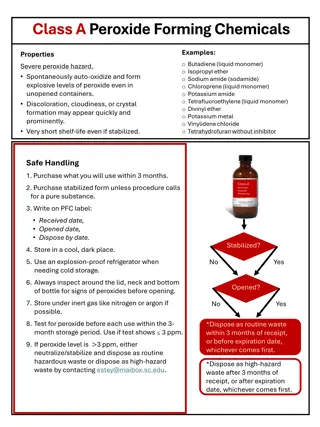 Peroxide-Forming Chemicals Handling Guidelines