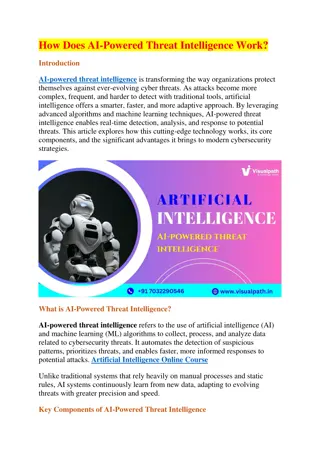 Best Artificial Intelligence Online Training | Artificial