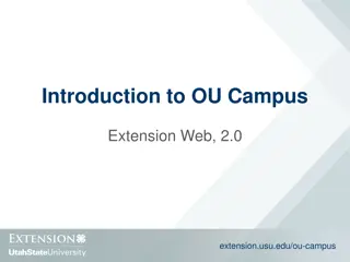 Discover the Latest in OU Campus Extension and Web Resources