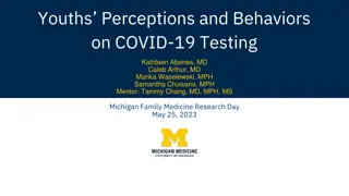 Insights into Youth Perceptions and Behaviors on COVID-19 Testing