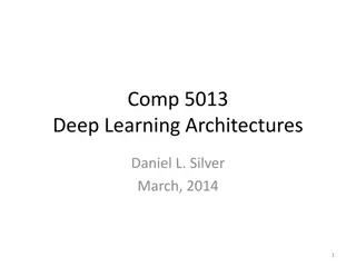 Understanding Deep Learning Architectures and Convolution Networks