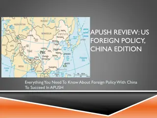 APUSH Review: US Foreign Policy with China Insights