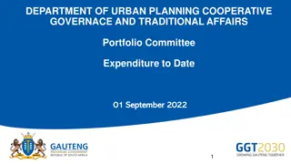 Urban Planning and Governance: Principles of Law and Sources in South Africa