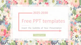 2025-2030 Free PowerPoint Templates for Your Next Presentation