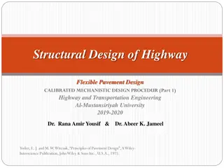 Climate and Moisture Considerations in Flexible Pavement Design