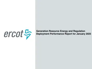 January 2025 Energy & Regulation Performance Report