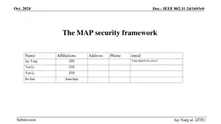 Unified MAPC Security Framework for IEEE 802.11-24/1693r0