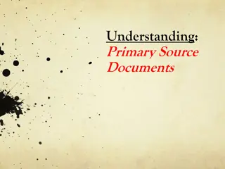An Exploration of Primary Source Documents and Speeches from Historical Figures