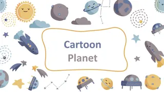 Whimsical Cartoon Planet Adventures