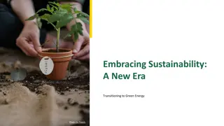 Embracing Sustainability: A New Era of Green Energy Transition