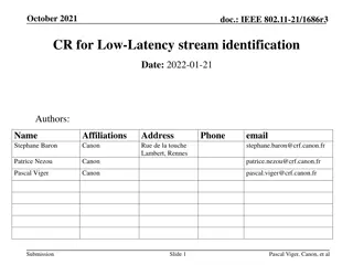 Efficient Identification of Low-Latency Traffic in IEEE 802.11-21