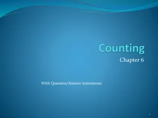 Counting Principles and Functions in Mathematics