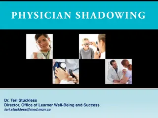 Physician Shadowing for Specialty Exploration at Med School