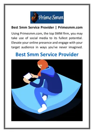 Best Smm Service Provider  Primesmm.com