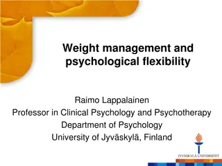 Weight Management and Psychological Flexibility in Context