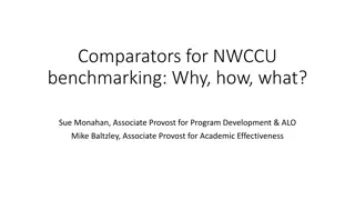 Effective NWCCU Benchmarking Strategies Explored
