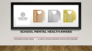 Achieve School Mental Health Award with Leeds Beckett University