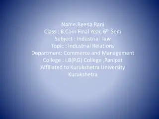 Understanding Industrial Relations: A Comprehensive Overview