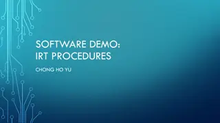 Understanding Item Response Theory (IRT) Procedures and Practices