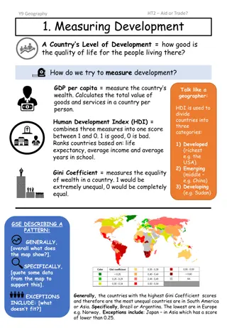 Understanding Development Theories: Aid vs. Trade, Modernization, and Dependency