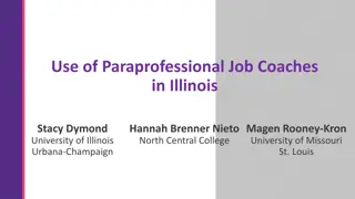 Role of Paraprofessional Job Coaches Supporting Individuals with Disabilities in Illinois