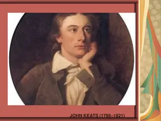 John Keats: Romantic Poet and 'A Thing of Beauty' Summary