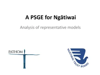 Analysis of Post Settlement Governance Entity (PSGE) Models and Electoral Systems