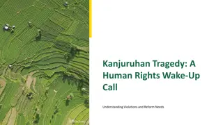 Understanding Kanjuruhan Tragedy: Human Rights Violations in Sports Contexts