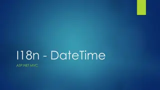 Effective Date and Time Handling in ASP.NET MVC and EF Applications