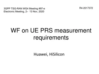 UE PRS Measurement Requirements for RSTD and SSB Collision