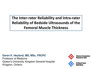 Ultrasound Reliability Trial for Bedside Muscle Assessment