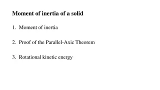 Understanding Moment of Inertia and Rotational Kinetic Energy