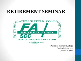 Retiree Benefits and Enrollment Guidelines