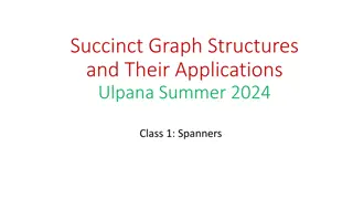 Spanners in Graph Structures: Applications and Examples for Network Optimization