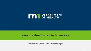 Immunization Trends in Minnesota - Tribal-State Relations and Data Insights