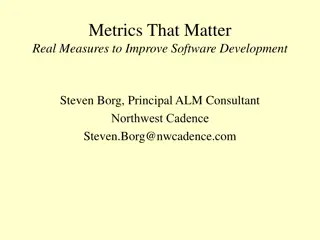 Effective Software Development Metrics and Measurement Practices