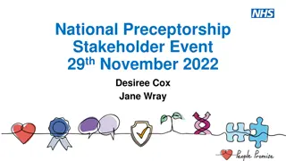National Preceptorship Stakeholder Event Highlights | November 29th, 2022
