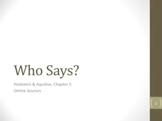 Evaluating Sources for Digital Research