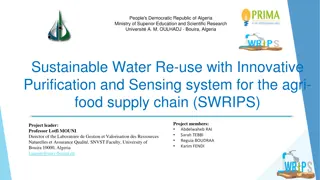 Innovative Sustainable Water Re-use Project with Advanced Purification System