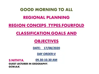 Understanding Regional Planning: Concepts, Types, Classification, Goals & Objectives