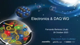 Electronics and DAQ Working Group Updates October 2023