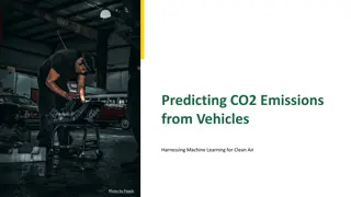 Predicting CO2 Emissions from Vehicles Using Machine Learning