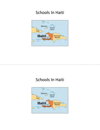 Insight into Schools in Haiti