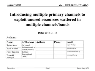 Exploiting Unused Wireless LAN Resources with Multiple Primary Channels