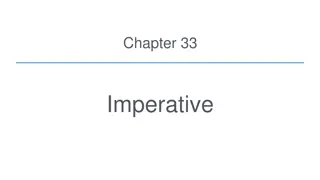 Visual Guide to Chapter 33: Imperative and Parsing Techniques